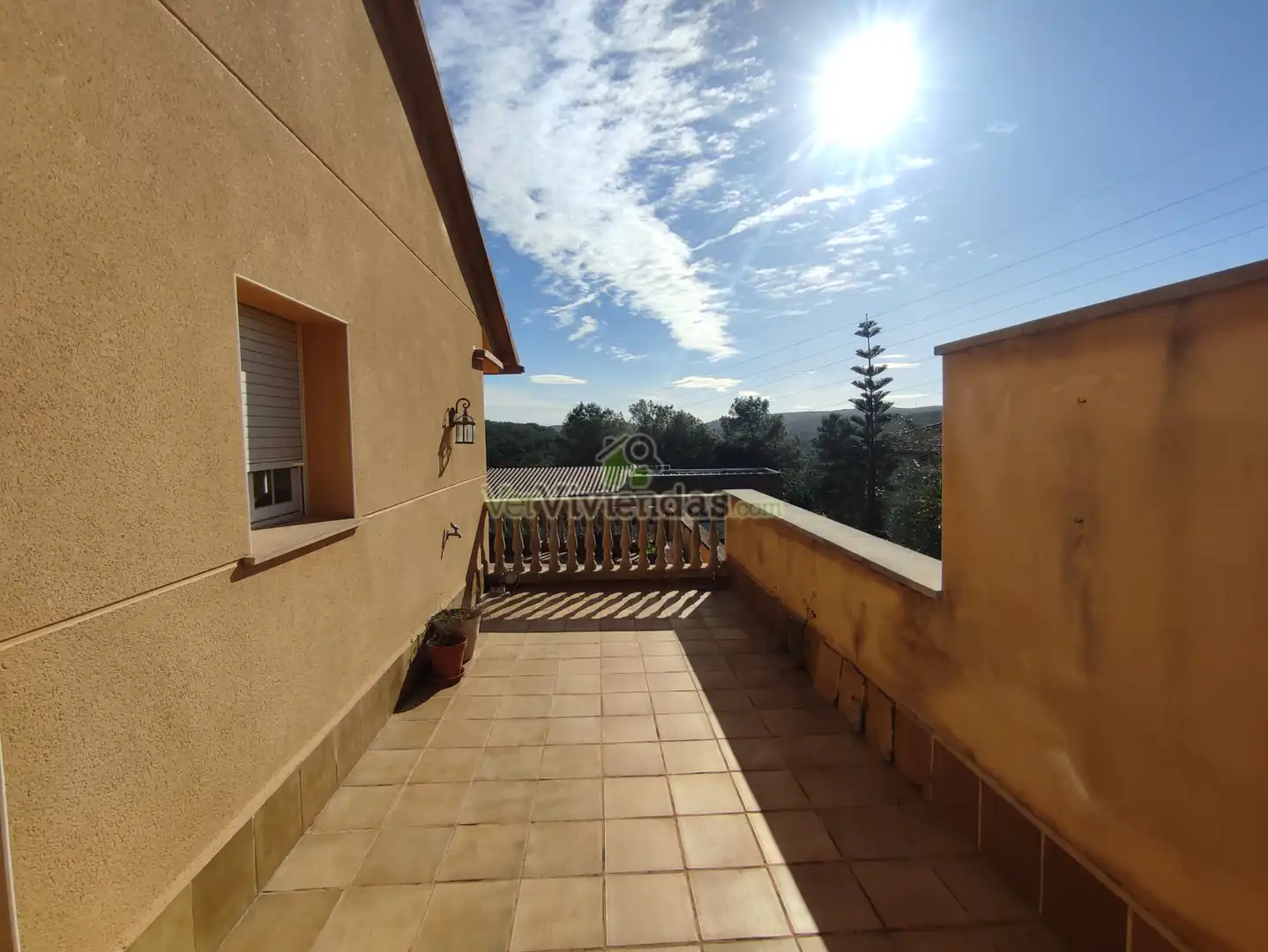 Terrassa de Casa o xalet en venda en Begues amb Aire condicionat, Calefacció i Jardí privat