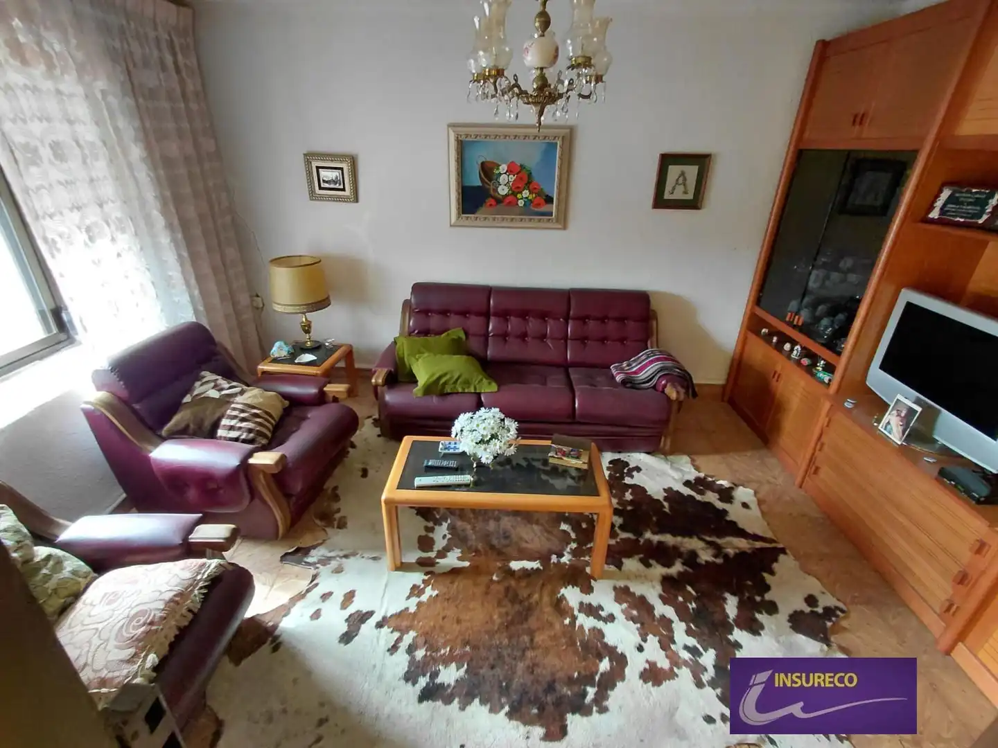 Sala de estar de Casa o chalet en venta en Santa Colomba de Curueño con Terraza, Trastero y Amueblado