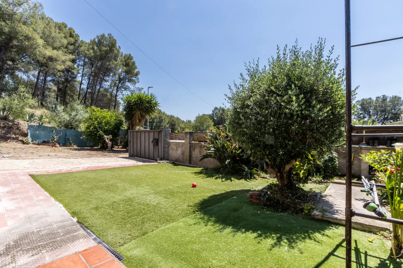 Jardí de Casa o xalet en venda en Viladecavalls amb Jardí privat i Moblat
