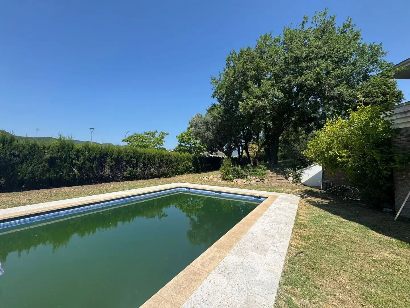 Swimming pool of Houses for rent in Santa Coloma de Farners