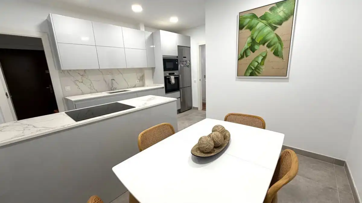 Küche von Wohnung zum Verkauf in Getxo  mit Heizung, Terrasse und Internet