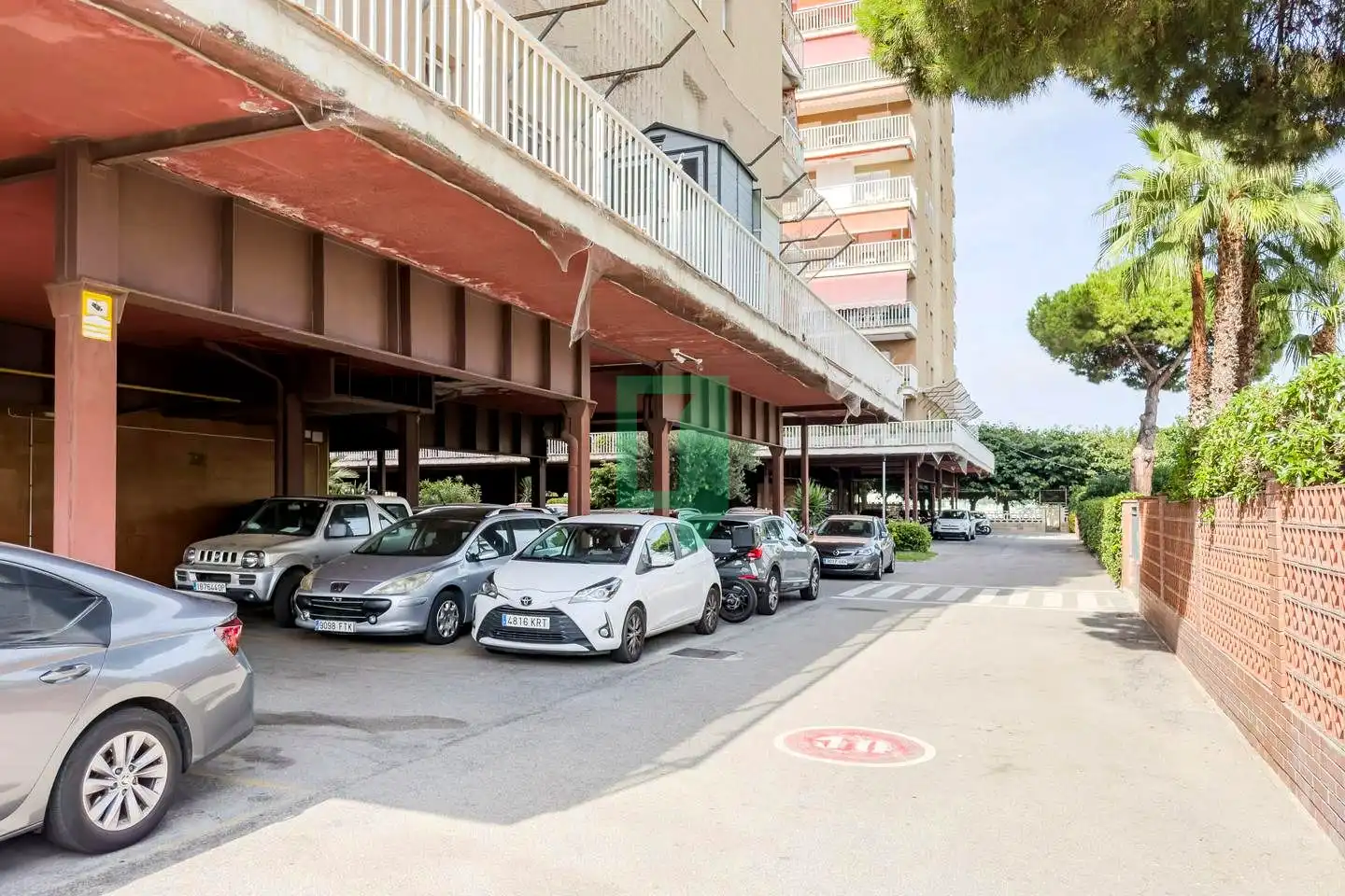 Parking of Flat for sale in Vilassar de Mar  with Air Conditioner, Heating and Terrace