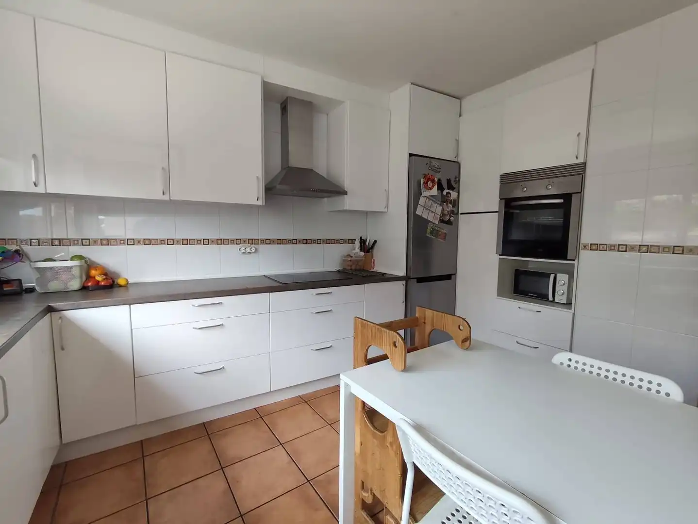 Cocina de Casa adosada en venta en Teo con Calefacción, Jardín privado y Terraza