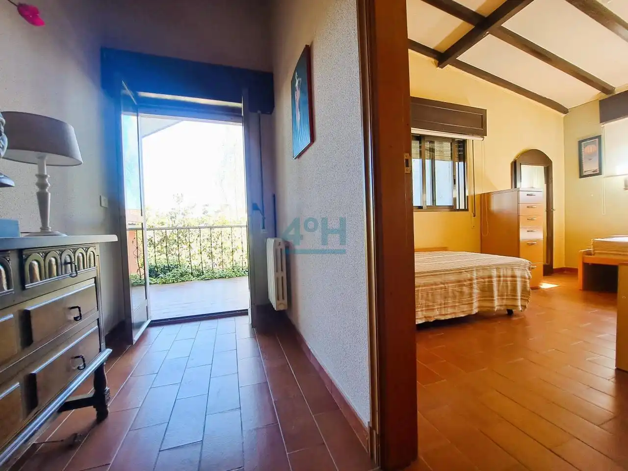 Dormitori de Casa o xalet en venda en San Cibrao das Viñas amb Calefacció, Jardí privat i Terrassa