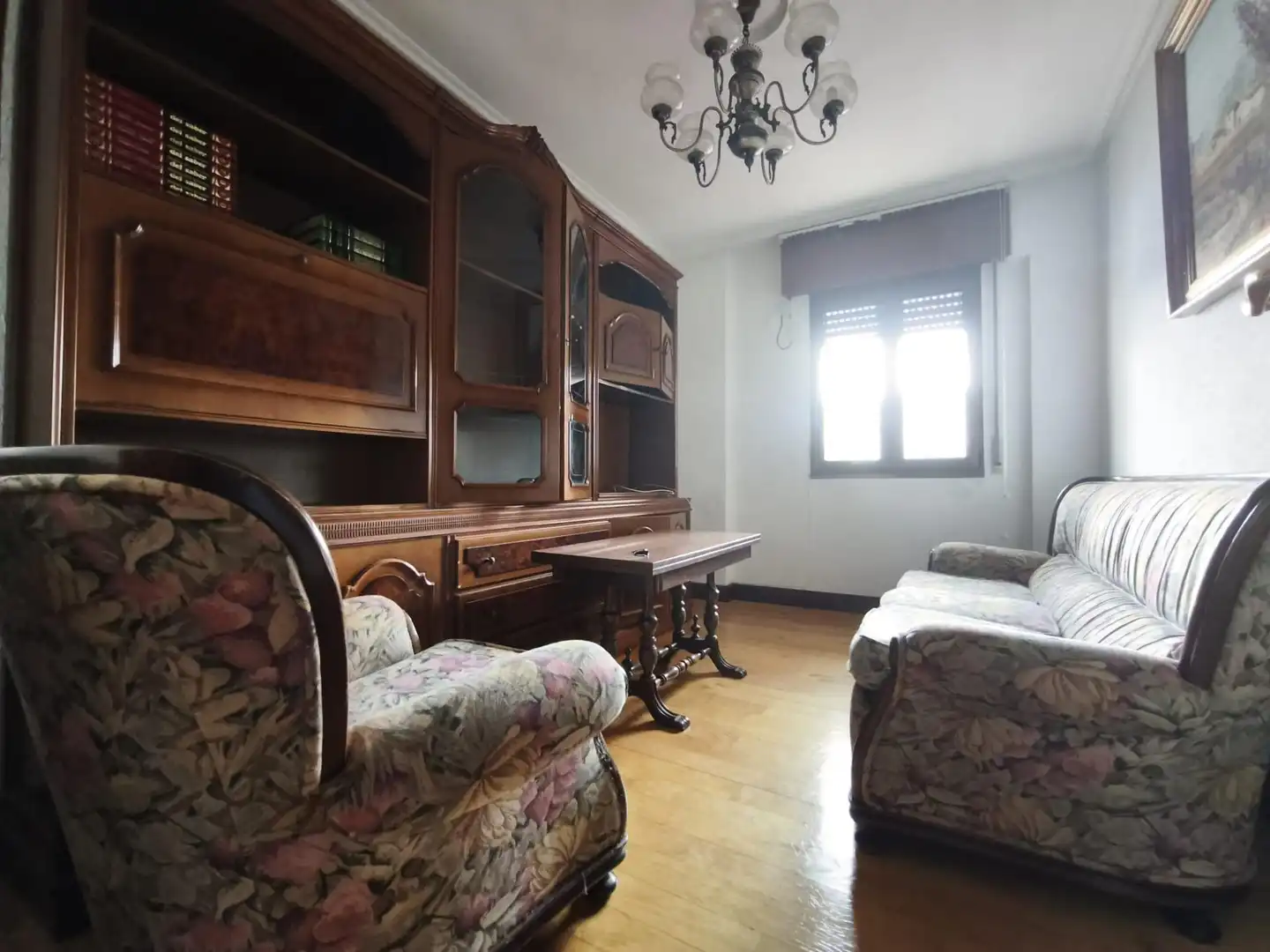 Sala d'estar de Pis en venda en Muskiz amb Moblat