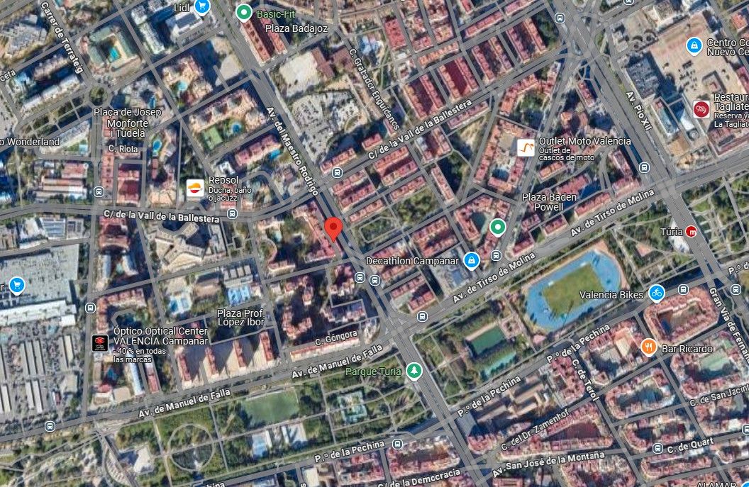 Vista exterior de Garatge en venda en  Valencia Capital