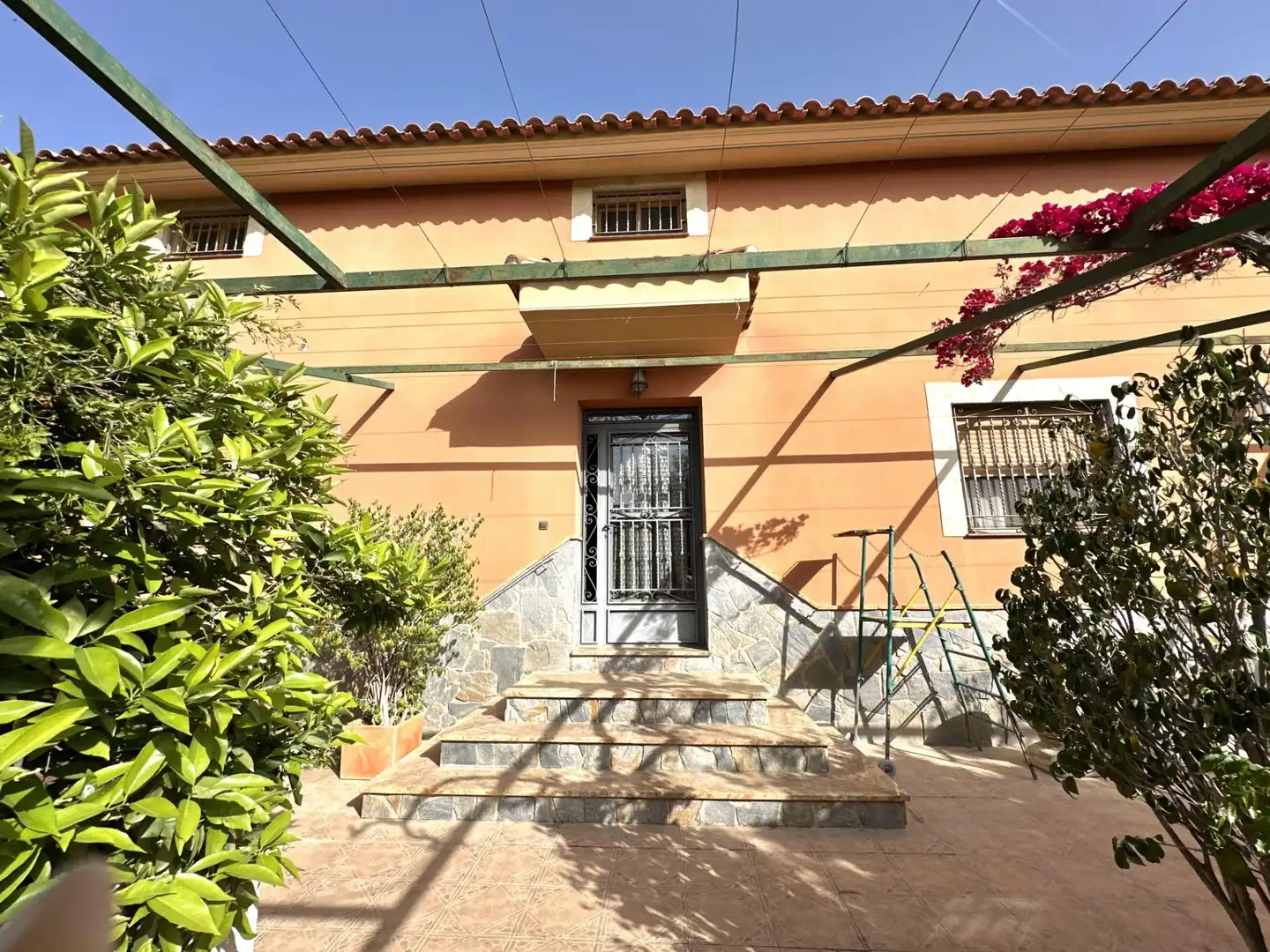 Exterior view of Houses for sale in Lorca  with Air Conditioner