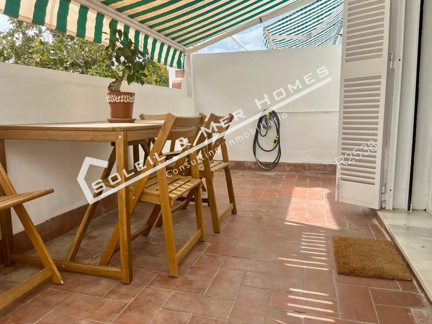Terrasse von Maisonette zur Miete in El Puerto de Santa María mit Möbliert