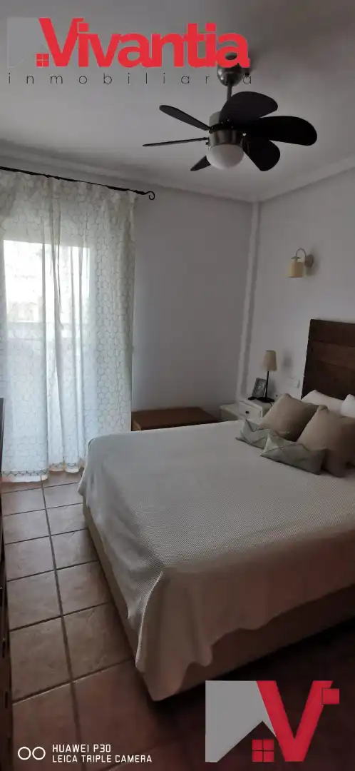 Bedroom of Flat for sale in Vera  with Air Conditioner, Heating and Terrace