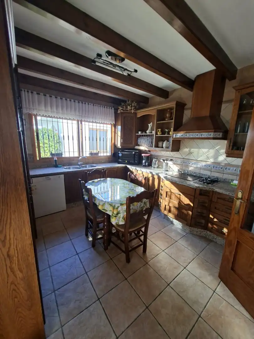 Cocina de Casa o chalet de alquiler en Alhaurín El Grande con Aire acondicionado, Jardín privado y Terraza