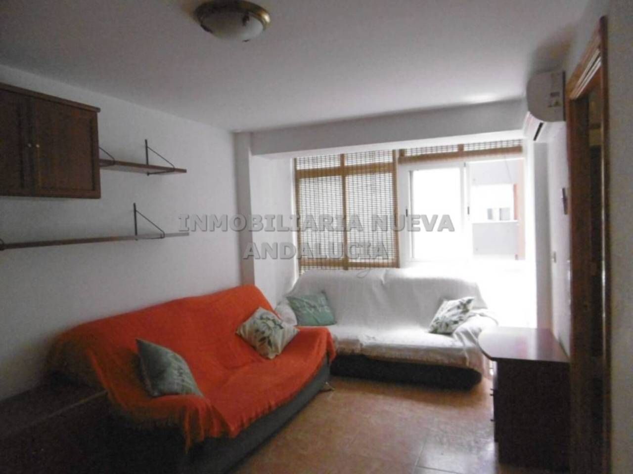 Living room of Flat for sale in  Almería Capital  with Air Conditioner