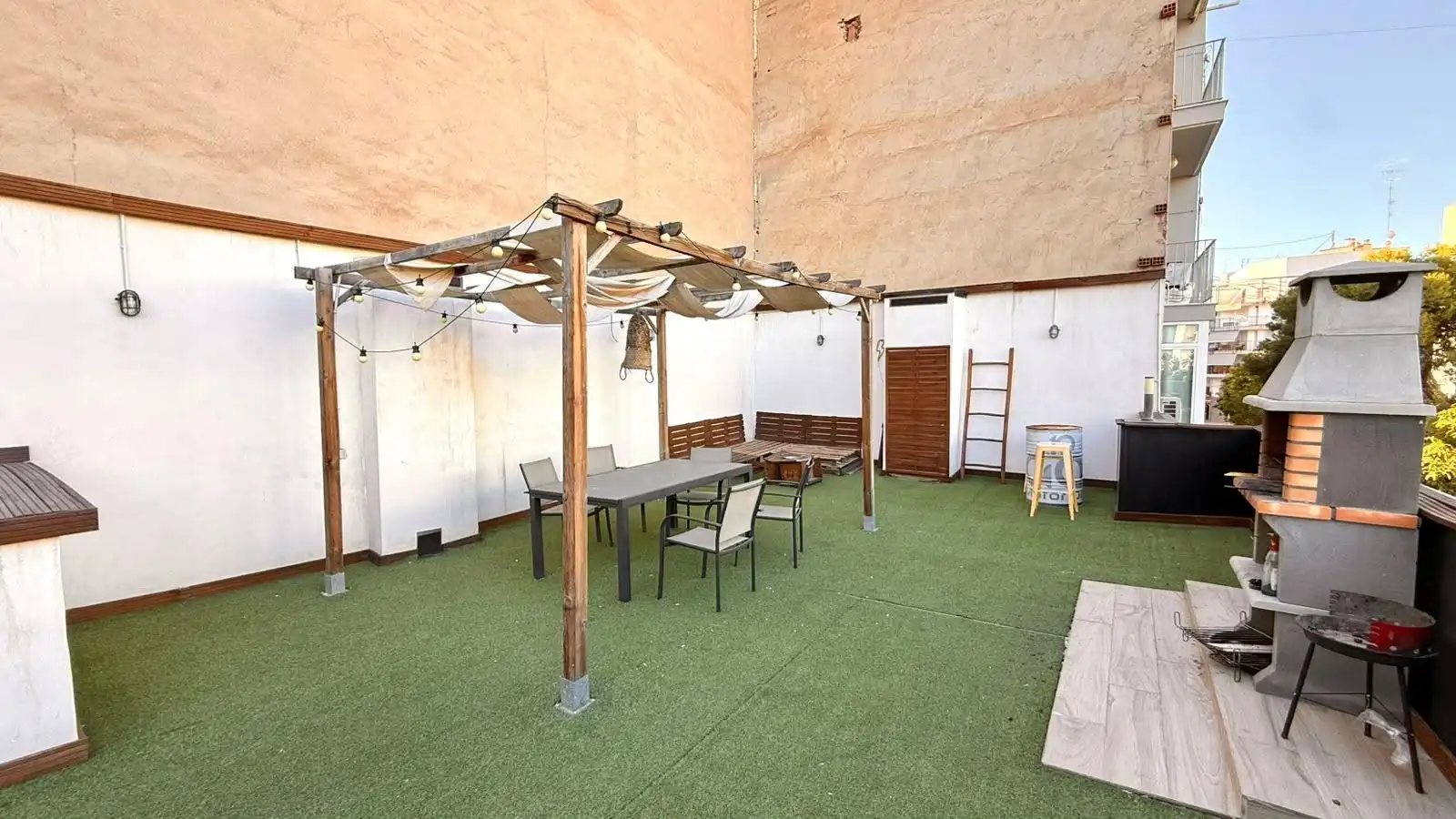 Terrasse von Loft zur Miete in Alicante / Alacant mit Klimaanlage, Heizung und Terrasse