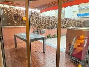 Terrasse von Wohnung zur Miete in Torredembarra mit Klimaanlage, Heizung und Privatgarten