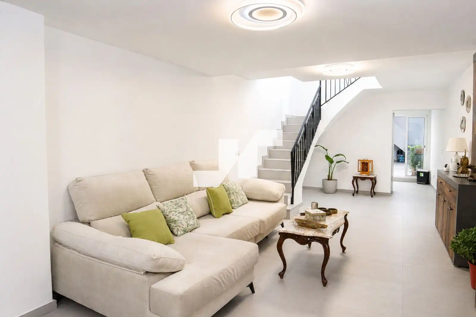 Sala d'estar de Casa o xalet en venda en Vila-real amb Aire condicionat, Terrassa i Traster