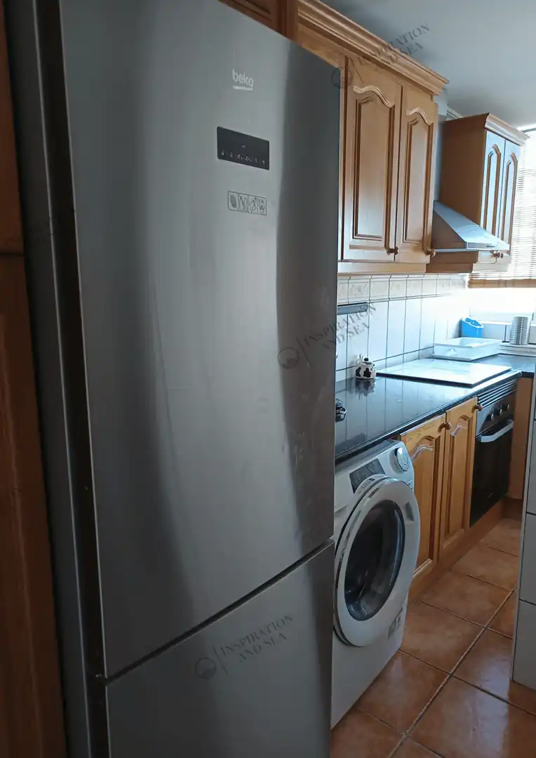 Cocina de Piso de alquiler en Santa Eulària des Riu con Aire acondicionado, Terraza y Amueblado