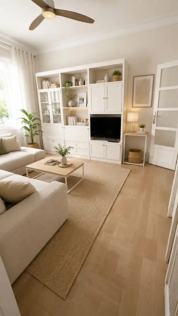 Living room of Flat for sale in Madrid  with Heating