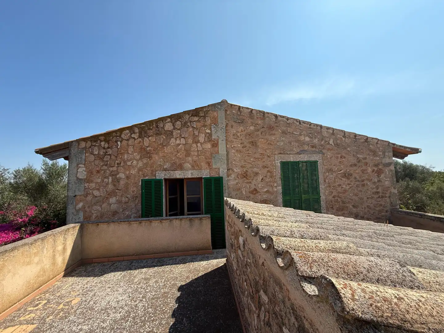 Vista exterior de Finca rústica en venta en Llucmajor con Jardín privado, Terraza y Balcón