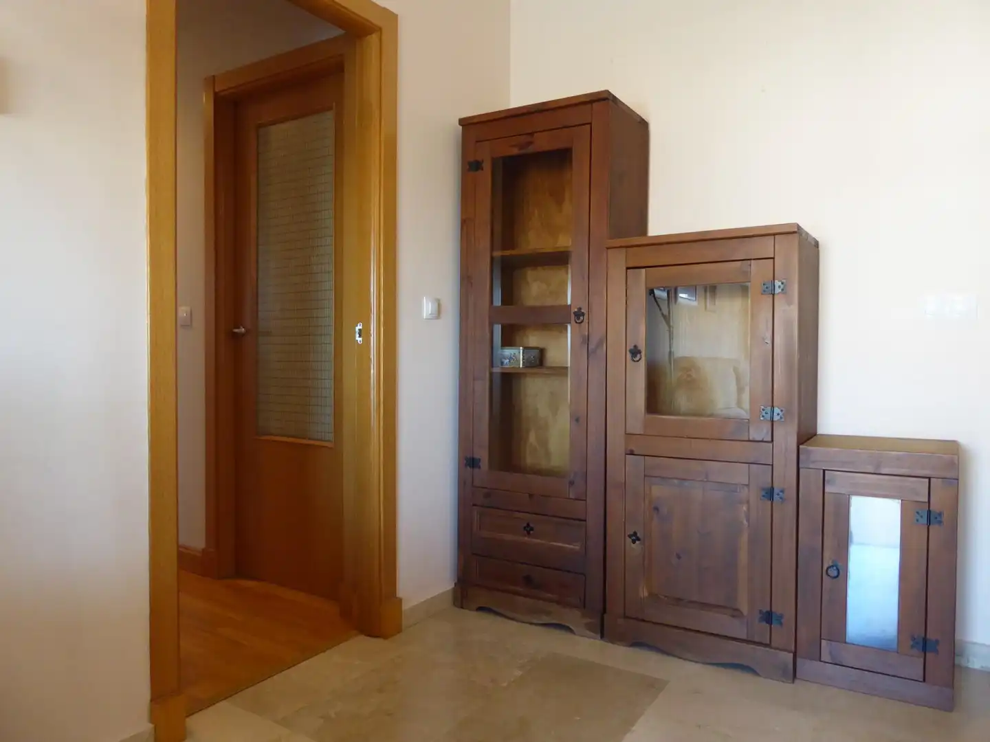 Schlafzimmer von Wohnung zum Verkauf in Jerez de la Frontera mit Klimaanlage, Parkett und Möbliert