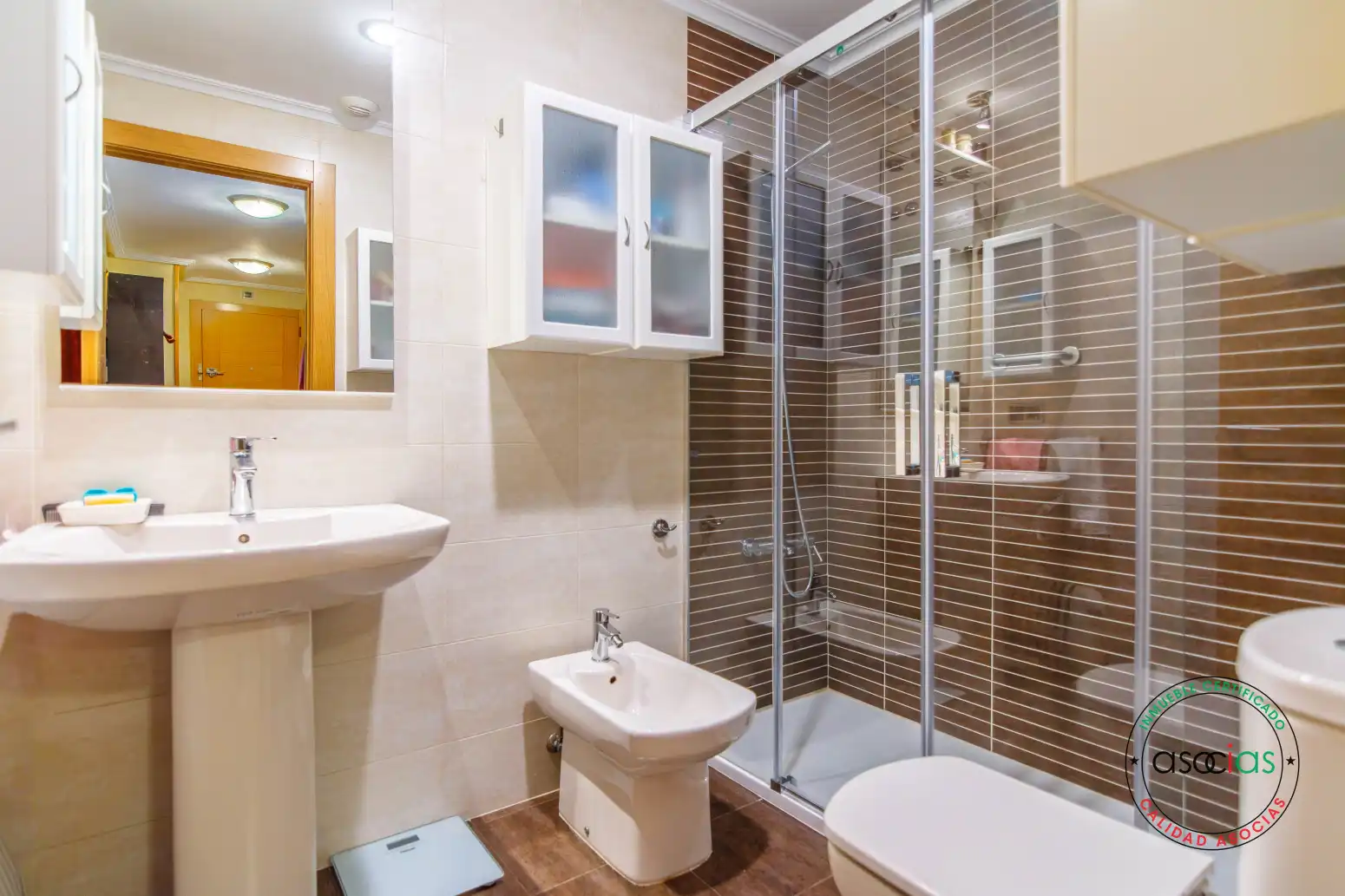 Bathroom of Flat for sale in Siero  with Heating, Terrace and Storage room