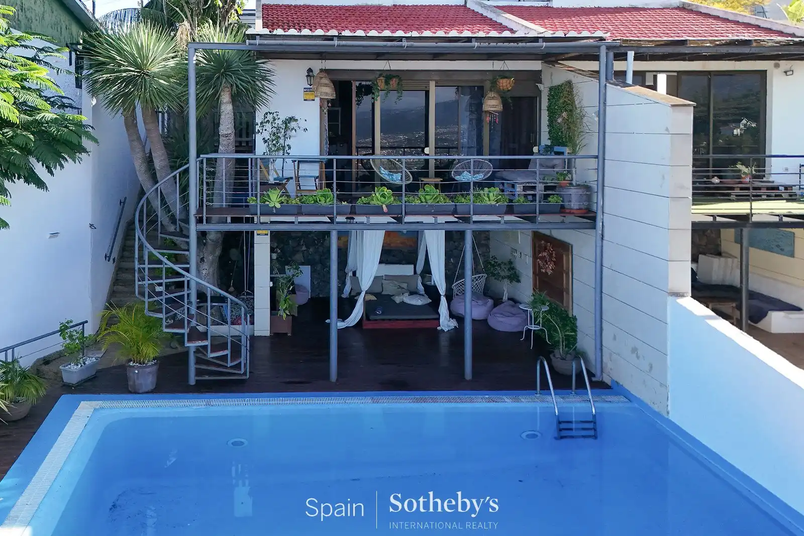 Piscina de Casa o chalet en venta en Santa Úrsula con Aire acondicionado, Calefacción y Jardín privado