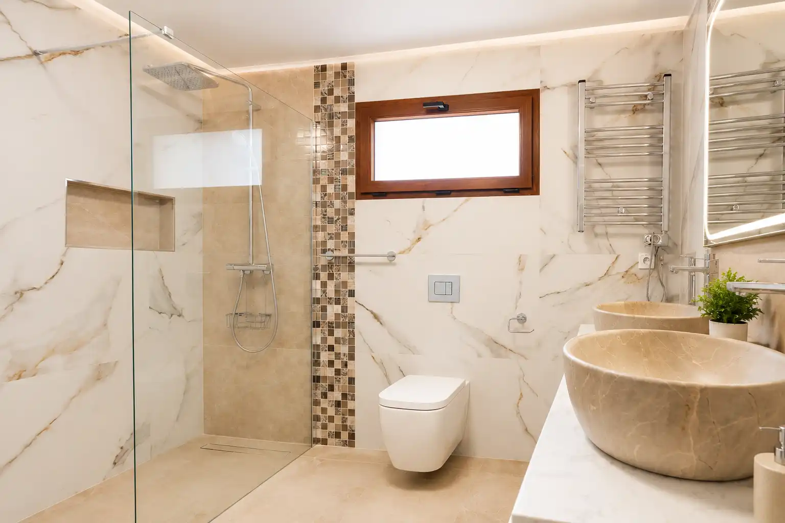 Bathroom of Flat for rent in Altea