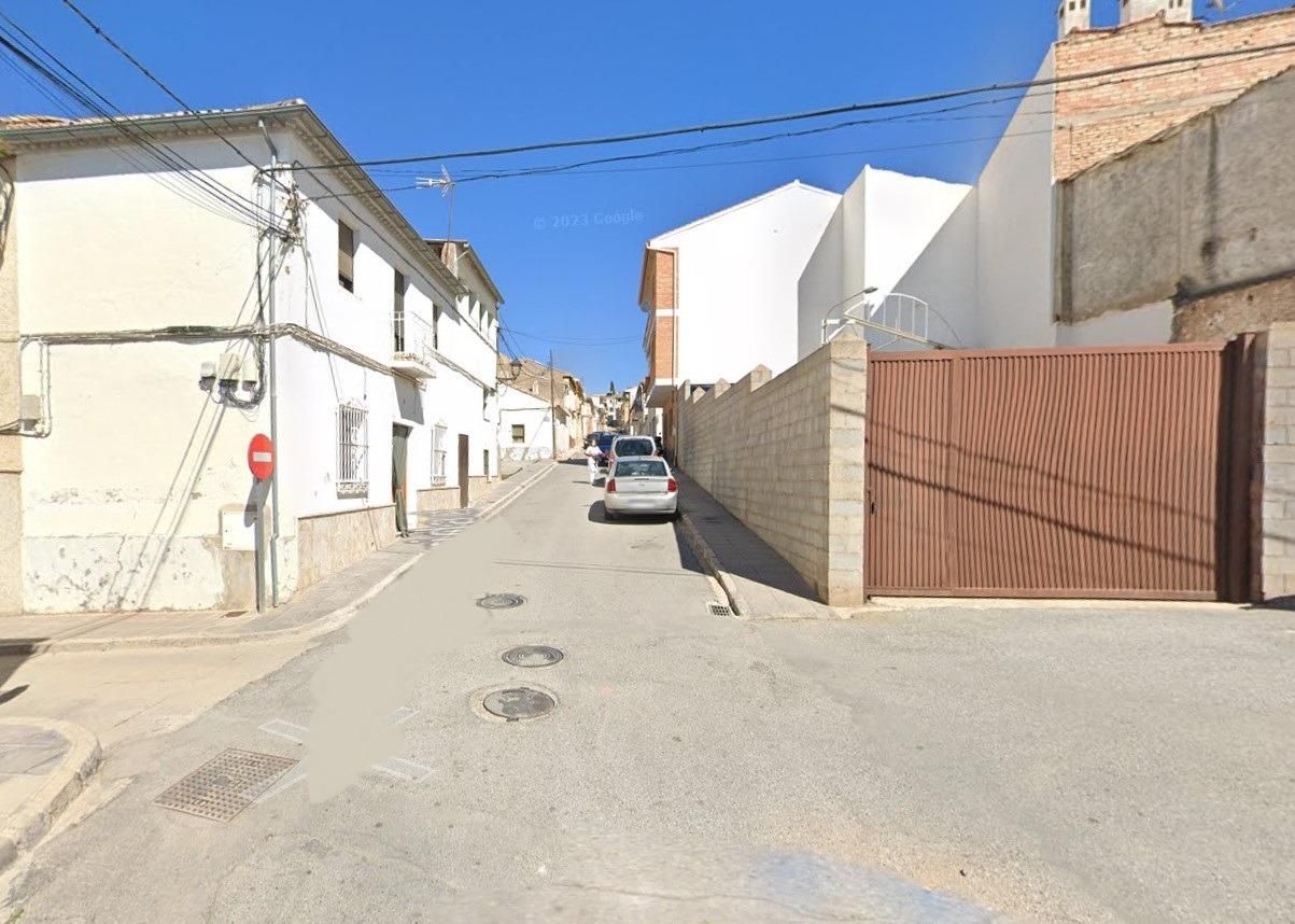 Exterior view of Single-family semi-detached for sale in Güevéjar
