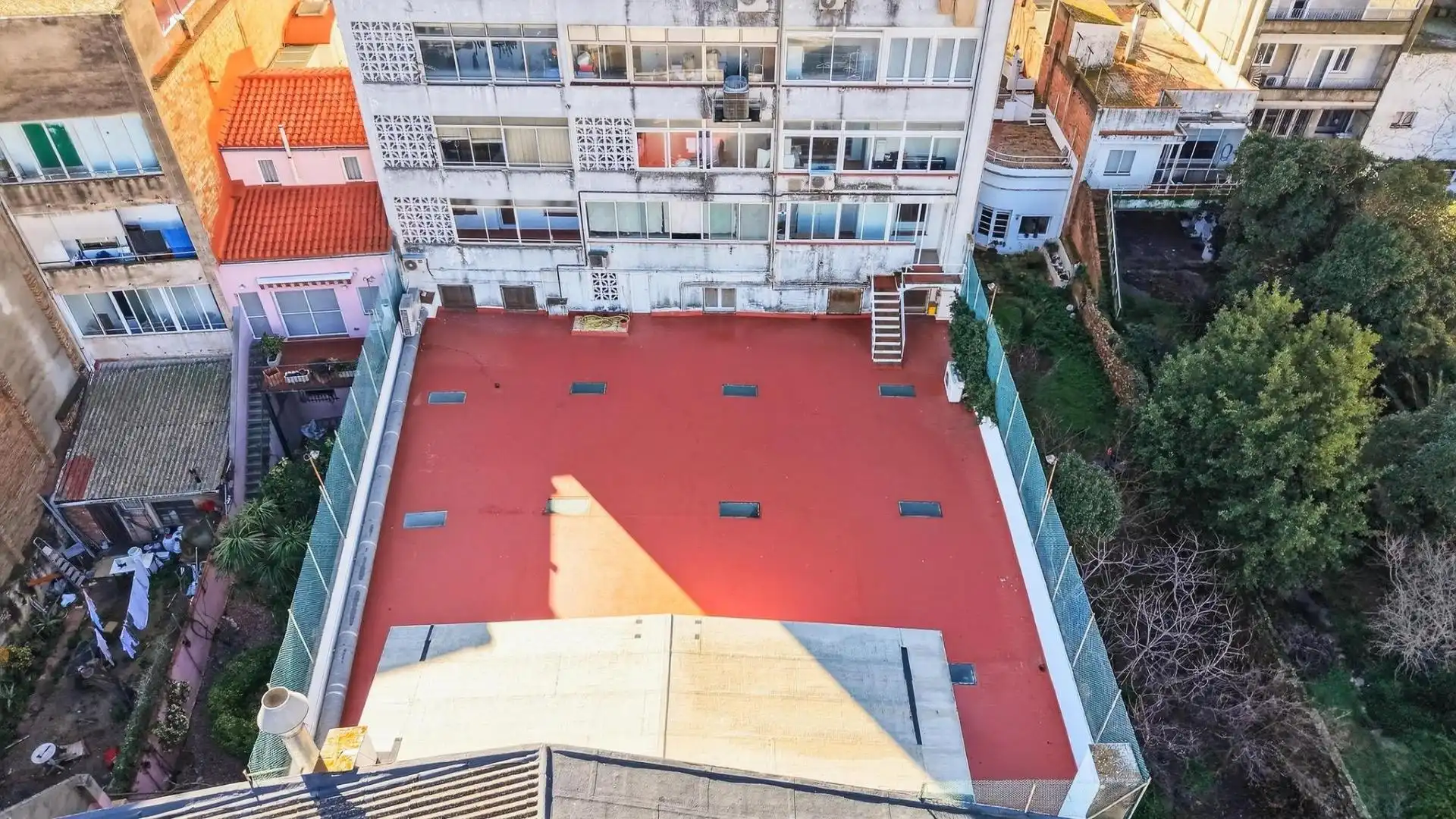 Vista exterior de Pis en venda en Figueres amb Aire condicionat, Calefacció i Parquet