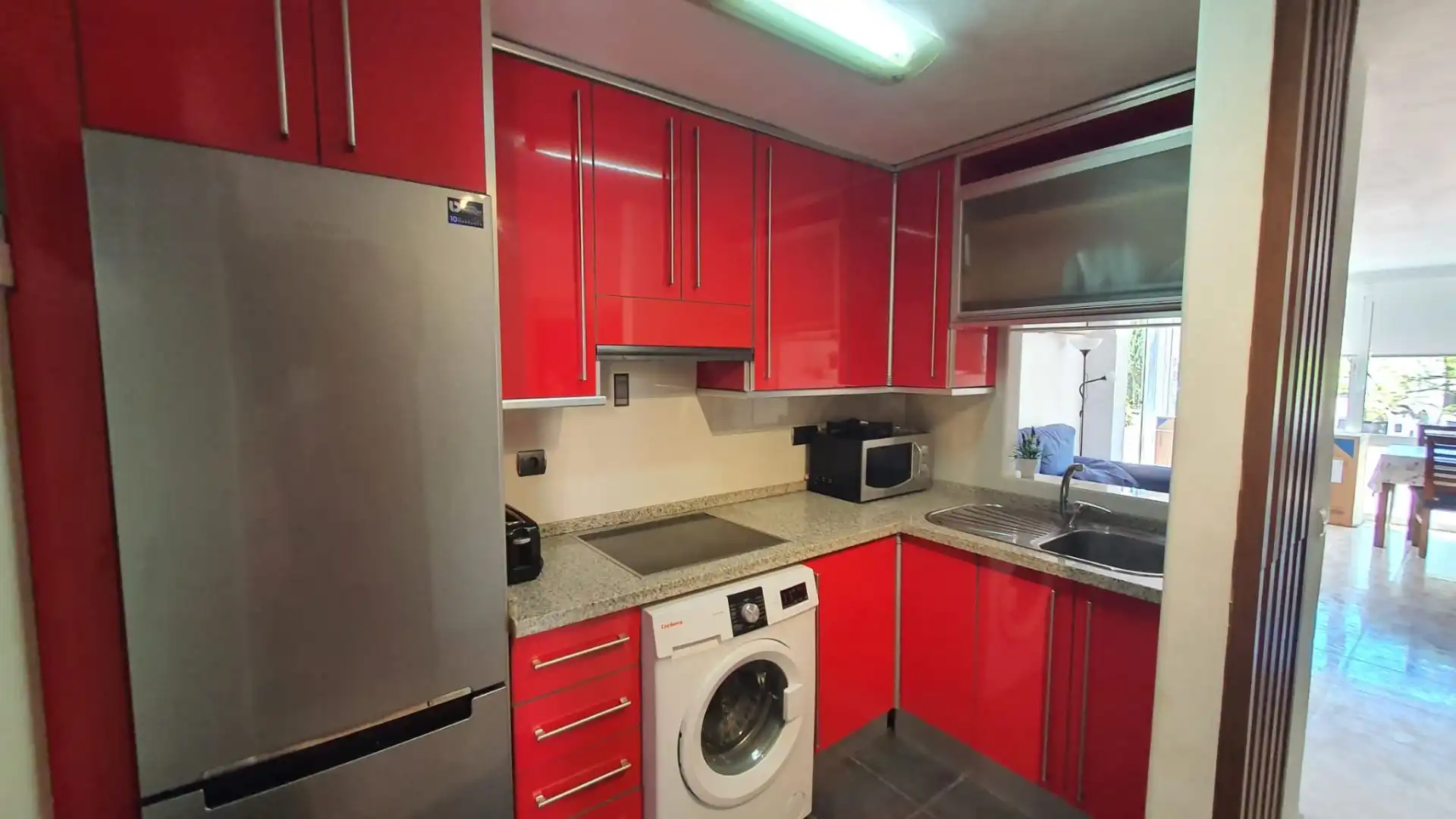 Kitchen of Apartments for rent in Benalmádena  with Air Conditioner, Terrace and Community pool
