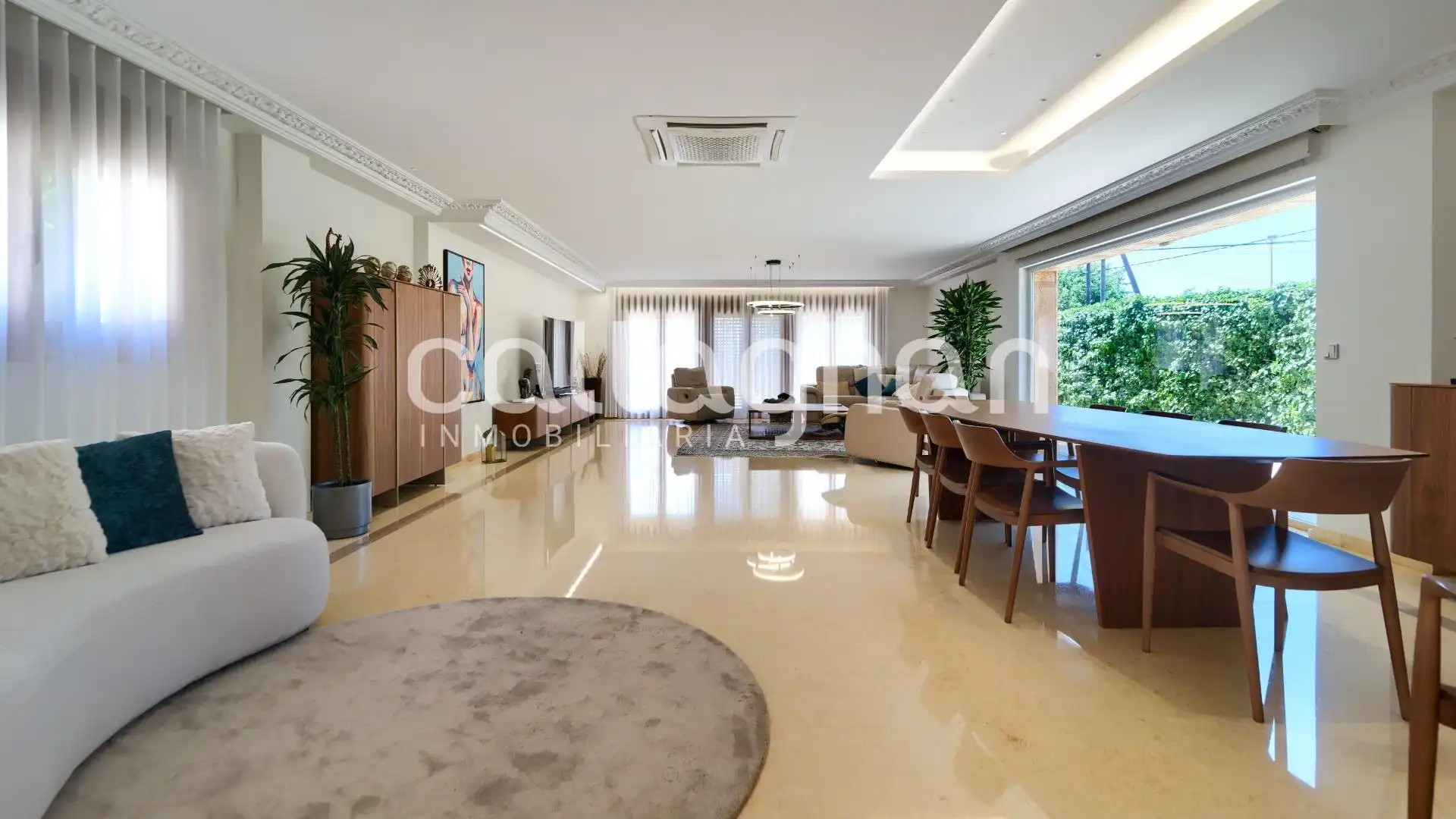 Sala d'estar de Casa o xalet en venda en Burriana / Borriana amb Aire condicionat, Calefacció i Jardí privat