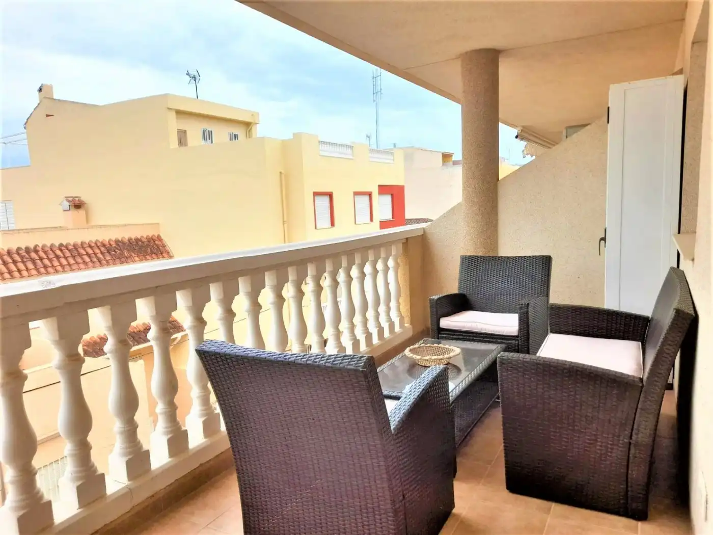 Balcony of Apartments for sale in Chilches / Xilxes  with Air Conditioner, Heating and Terrace