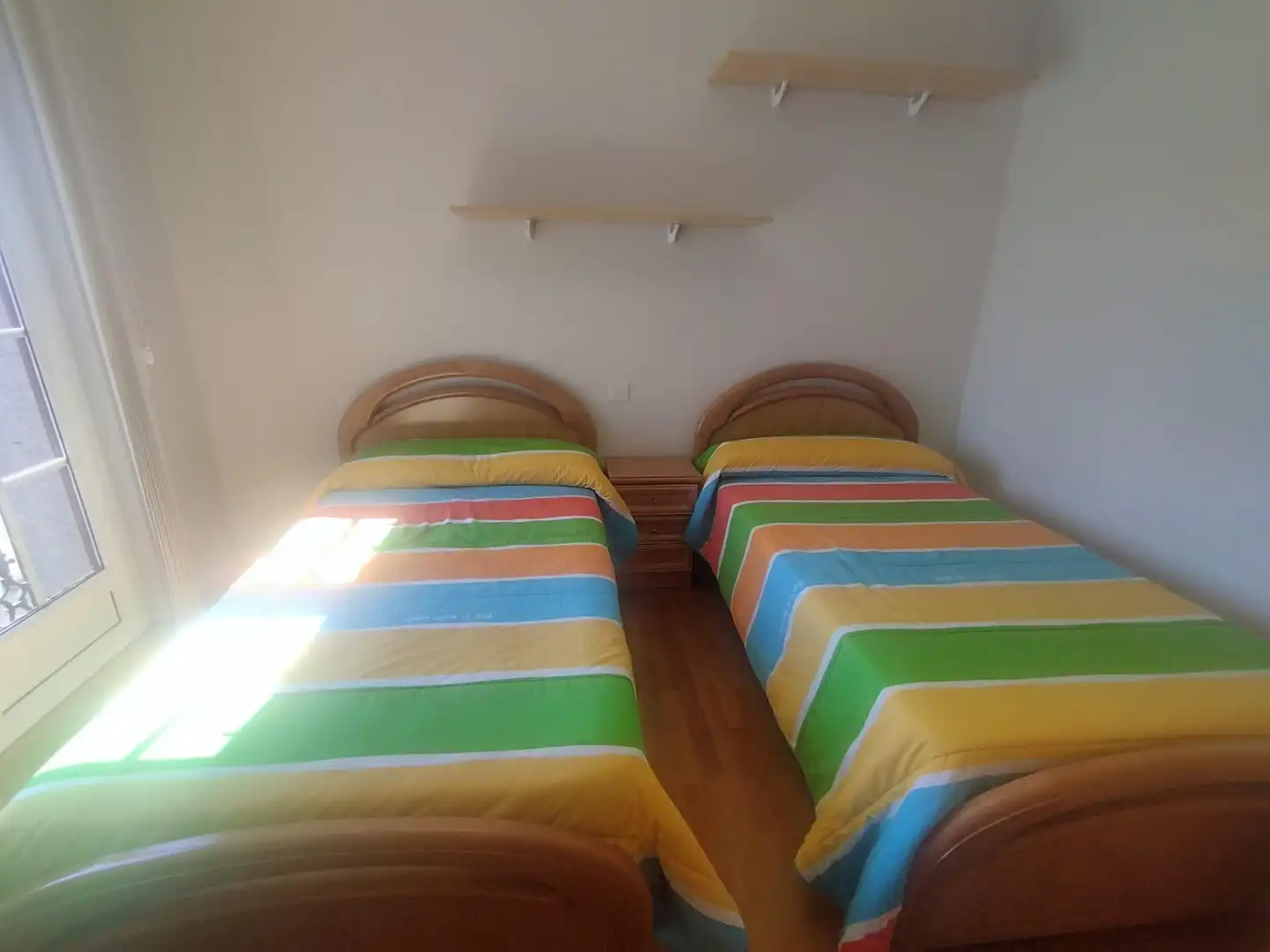 Dormitori de Apartament de lloguer en Lugo amb Calefacció, Terrassa i Traster