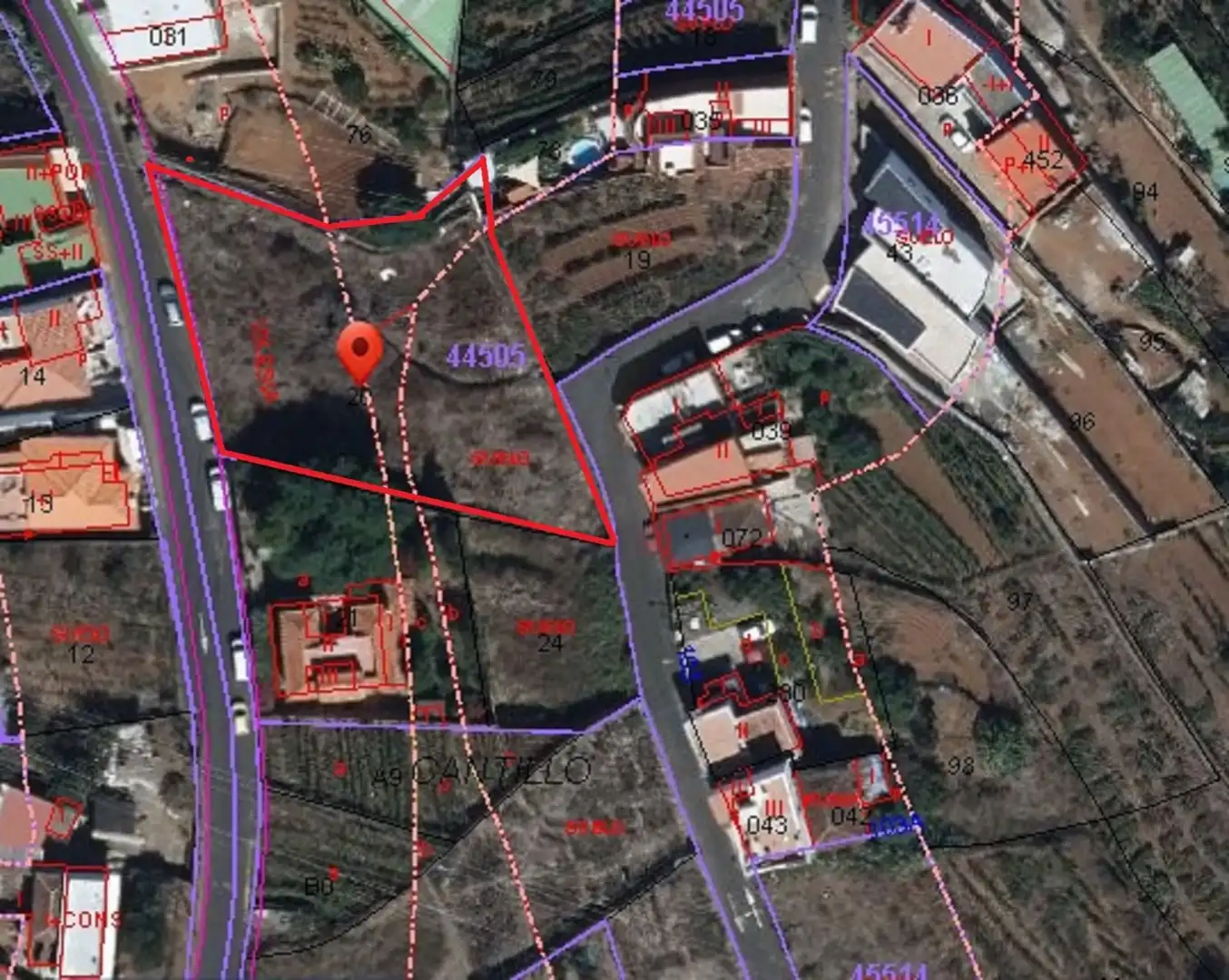 Terrenos y solares en venta en Santa Úrsula pueblo