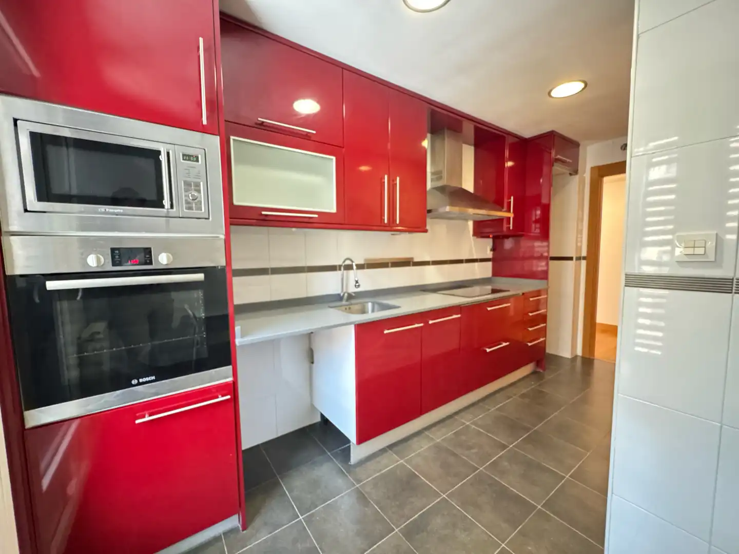 Kitchen of Flat for rent in Rivas-Vaciamadrid  with Heating, Private garden and Community pool