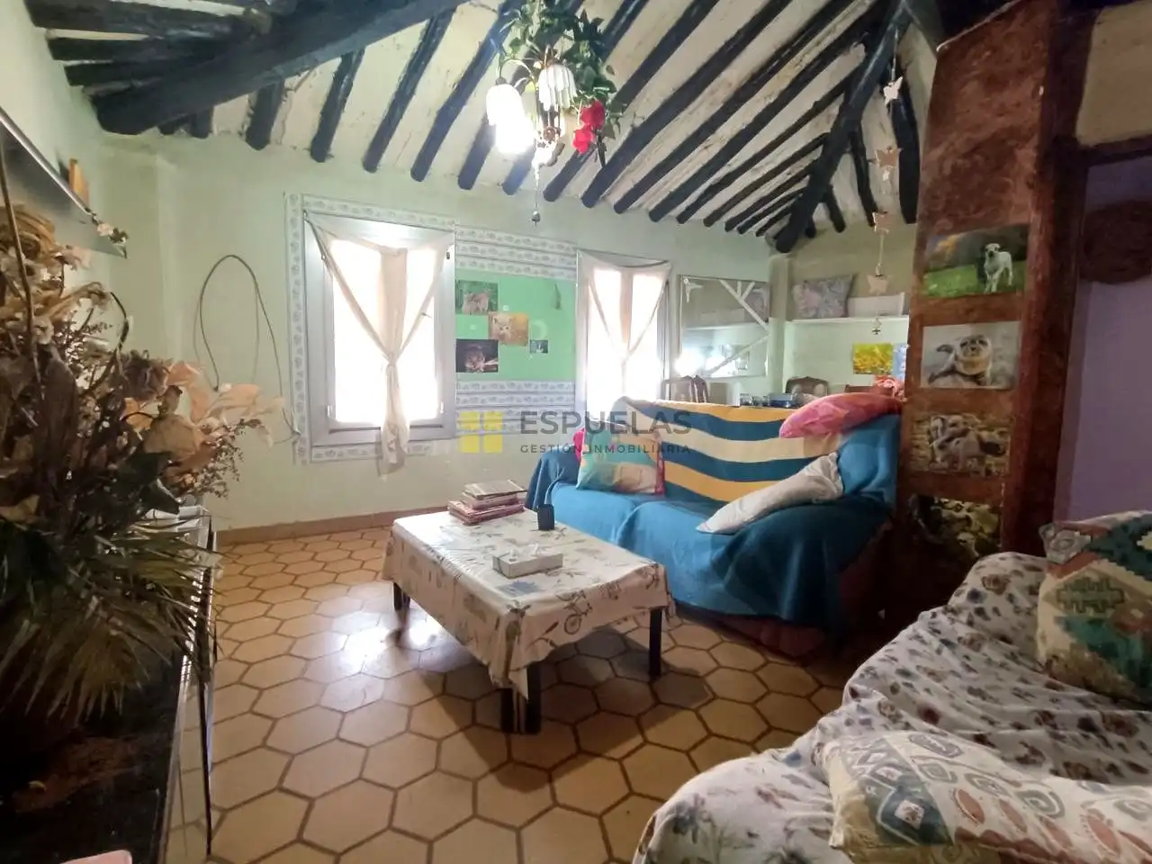 Sala de estar de Casa adosada en venta en Arnedo con Balcón