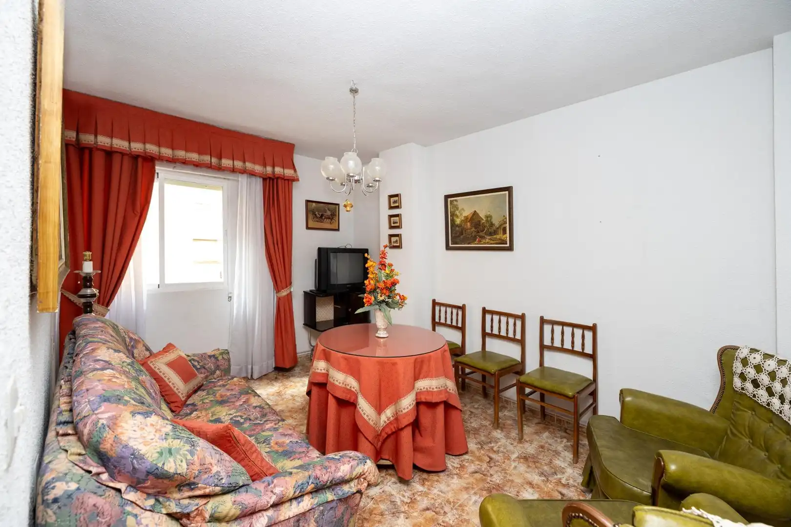 Wohnzimmer von Wohnung zum Verkauf in Granada mit Terrasse und Möbliert