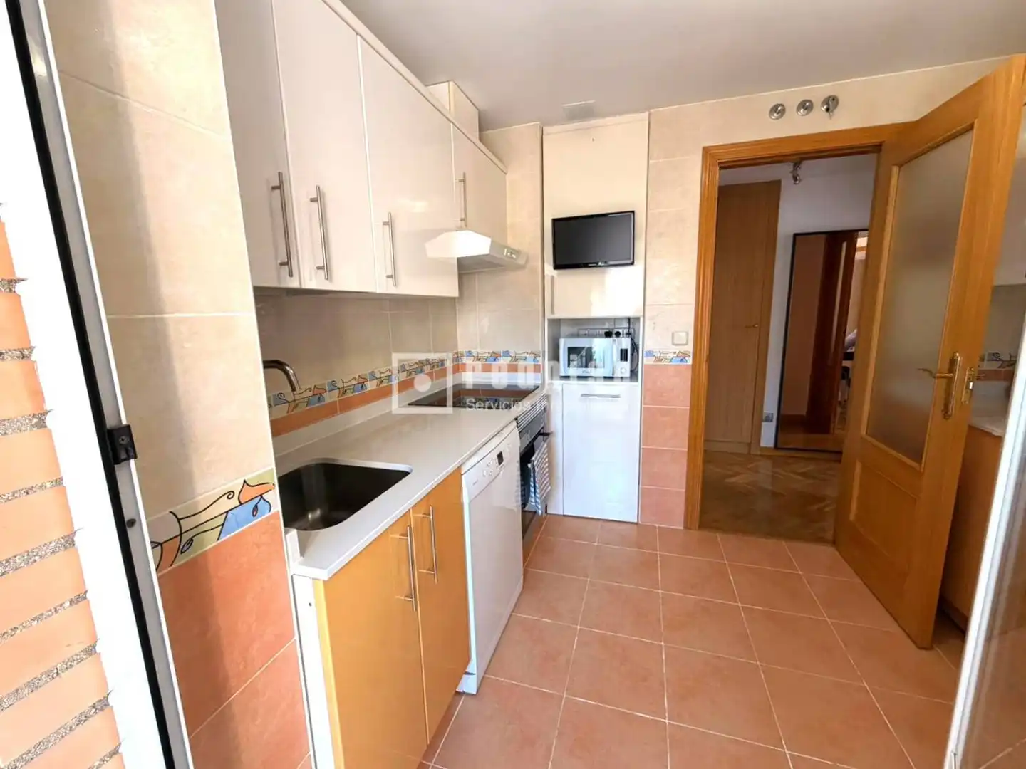 Kitchen of Attic for sale in Móstoles  with Air Conditioner, Heating and Private garden