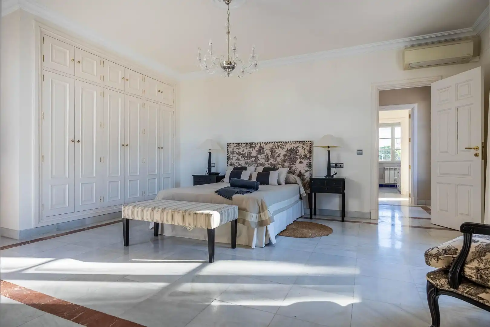 Habitación de Casa o chalet de alquiler en Aracena con Aire acondicionado, Jardín privado y Terraza