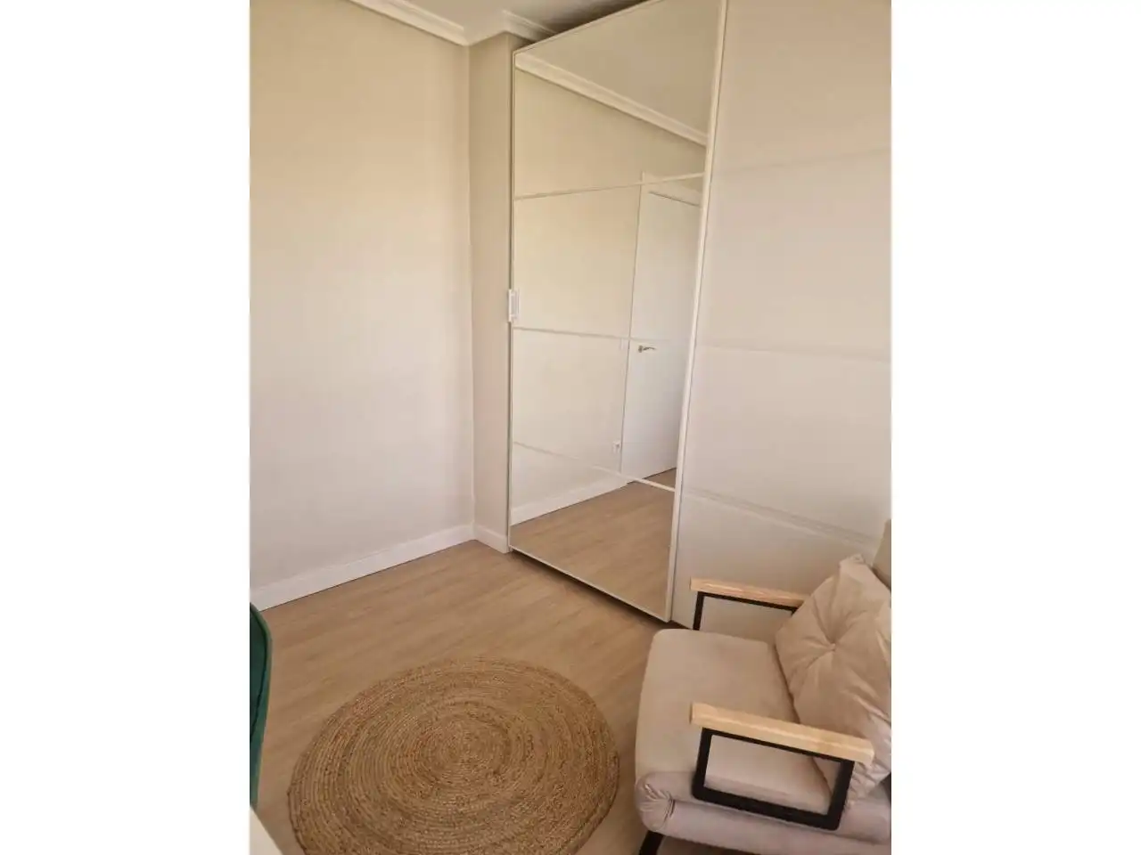 Schlafzimmer von Dachboden zum Verkauf in León Capital  mit Heizung, Parkett und Terrasse