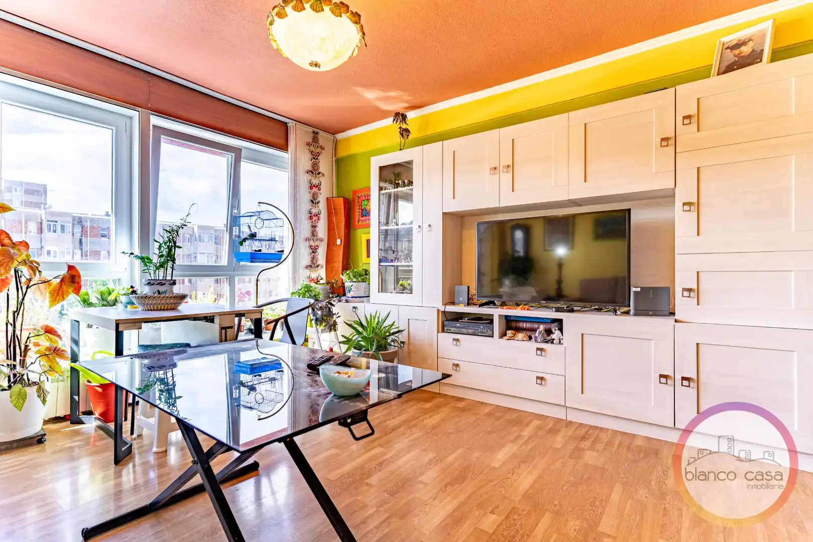 Sala de estar de Piso en venta en A Coruña Capital  con Calefacción y Trastero