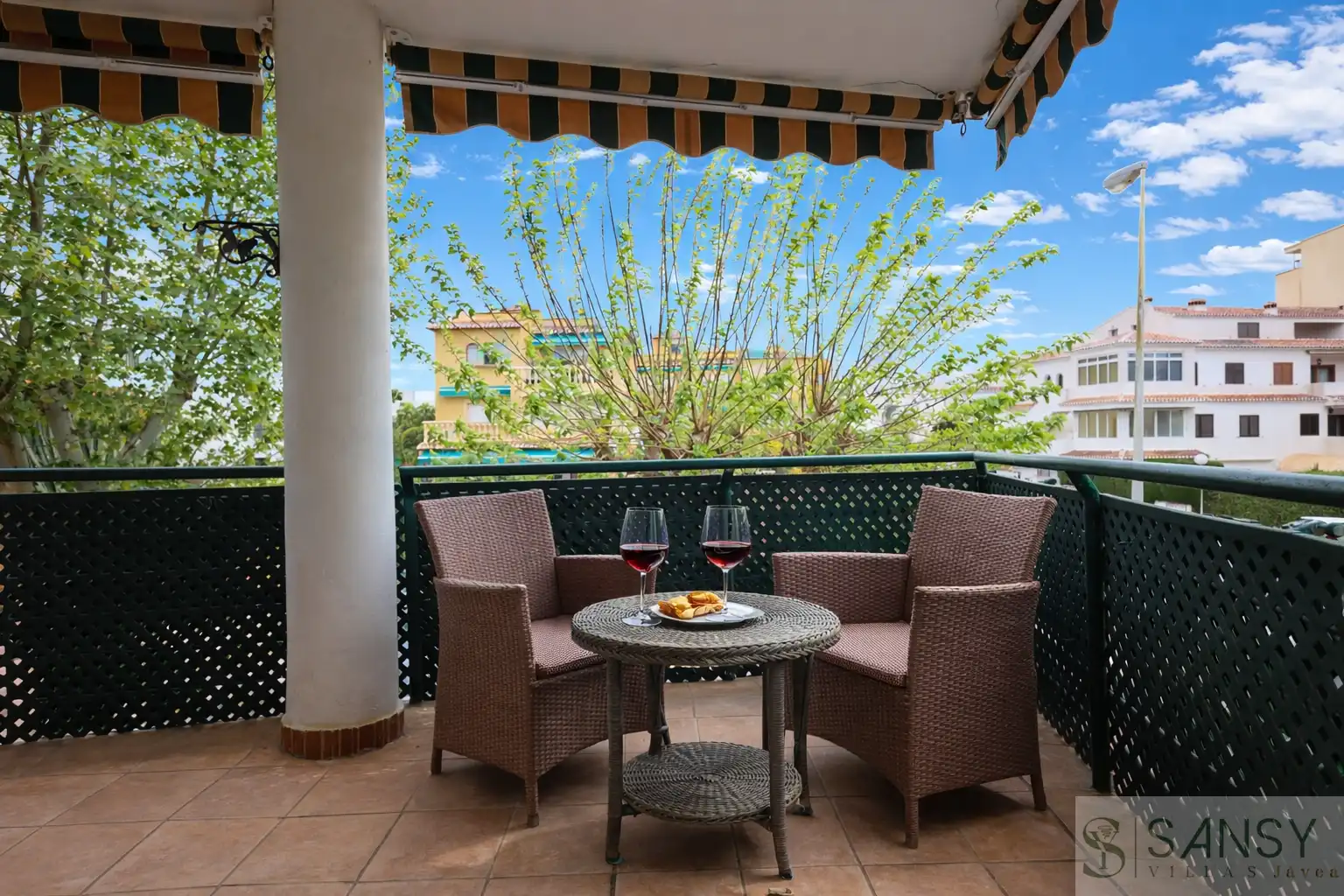 Terrassa de Apartament en venda en Jávea / Xàbia amb Aire condicionat, Calefacció i Piscina comunitària