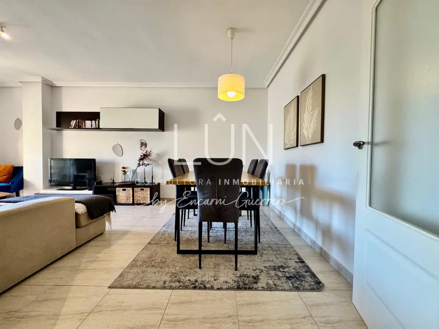Sala de estar de Piso en venta en Molina de Segura con Aire acondicionado, Terraza y Piscina comunitaria