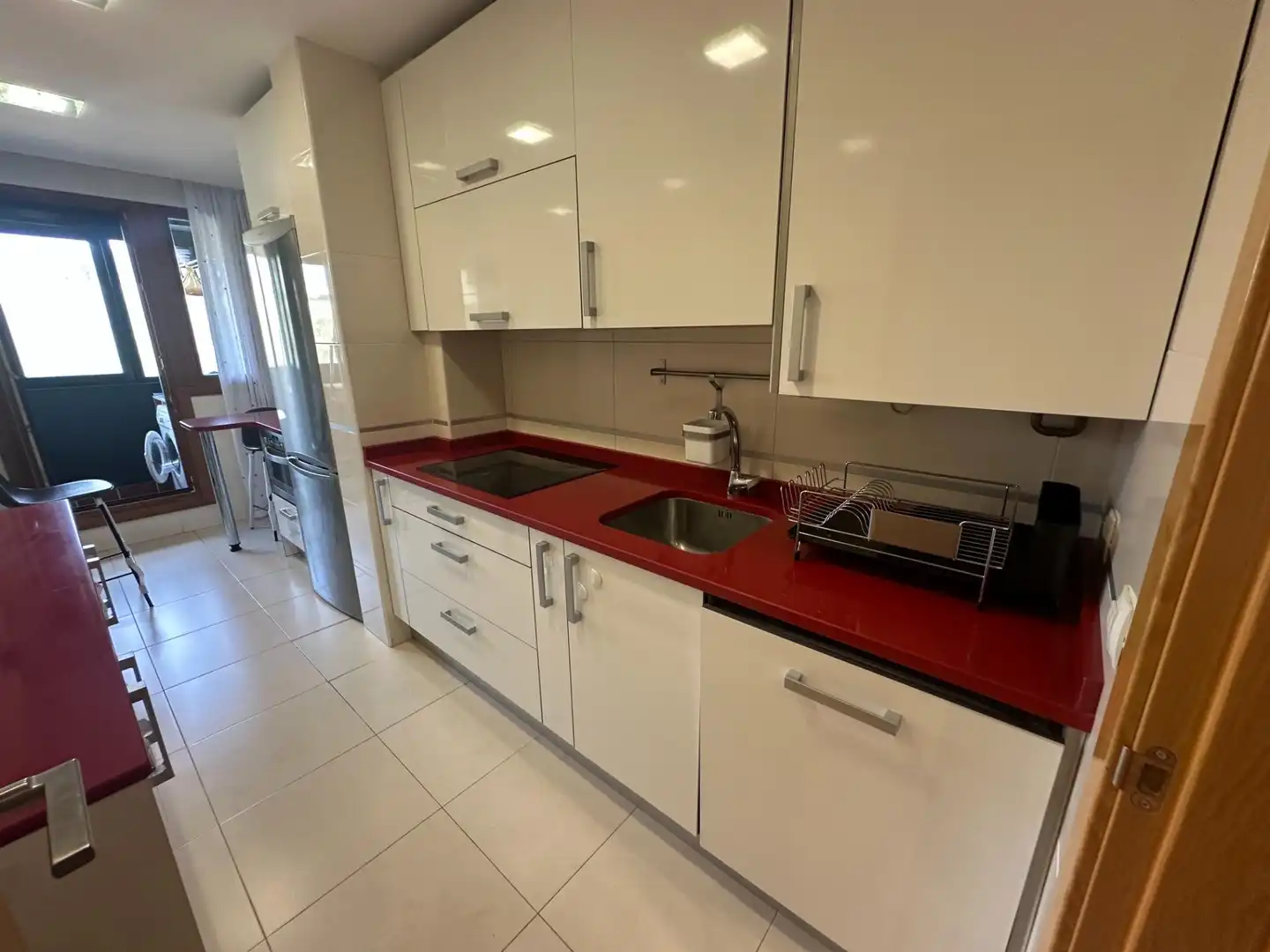Kitchen of Flat for rent in Burgos  with Heating, Storage room and Furnished