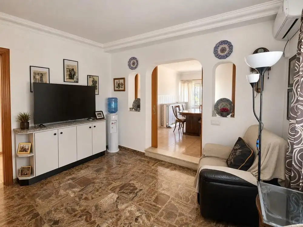 Sala d'estar de Casa o xalet en venda en Llucmajor amb Aire condicionat, Jardí privat i Traster