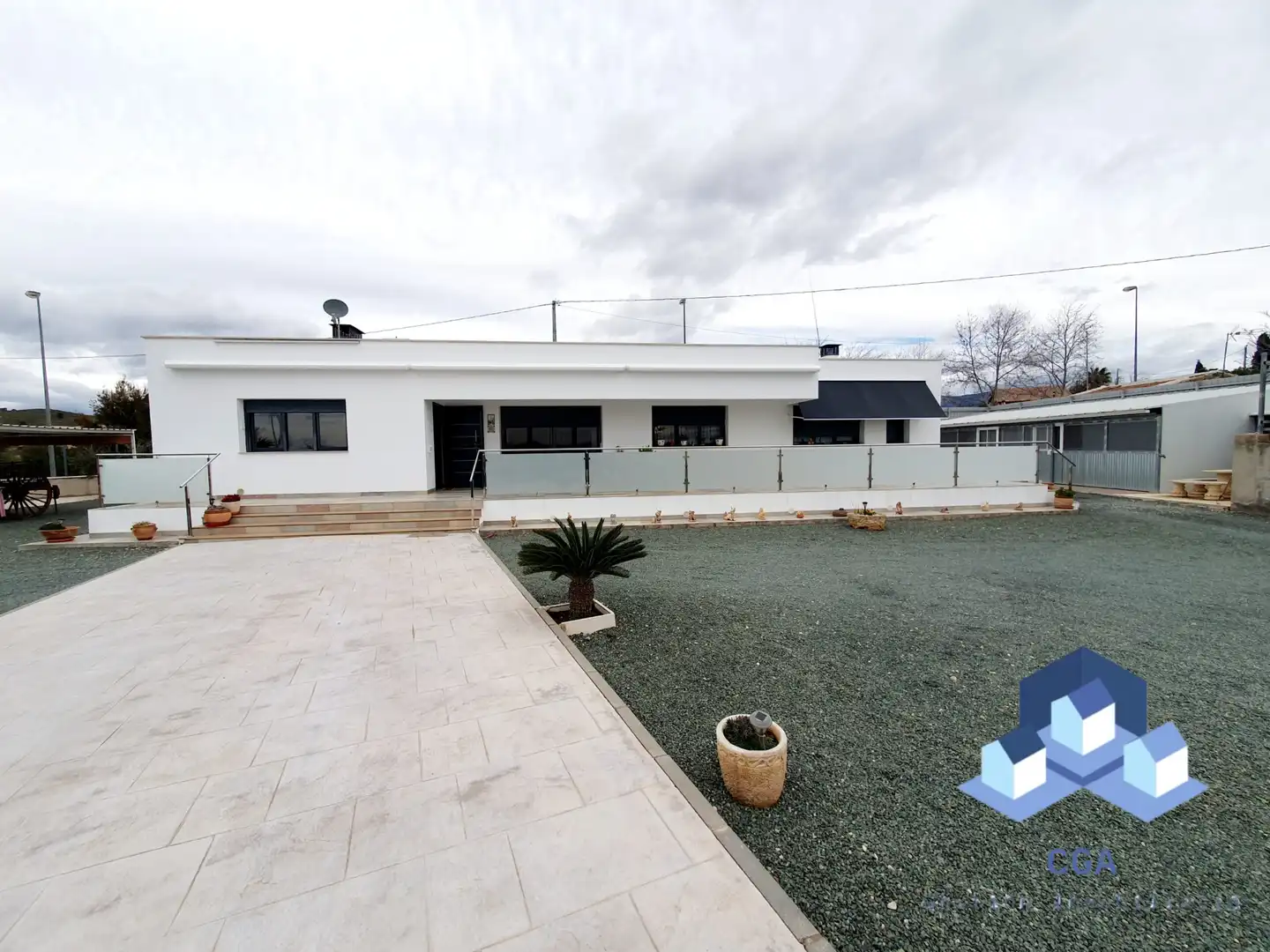 Vista exterior de Casa o chalet en venta en Lorca con Aire acondicionado, Calefacción y Jardín privado