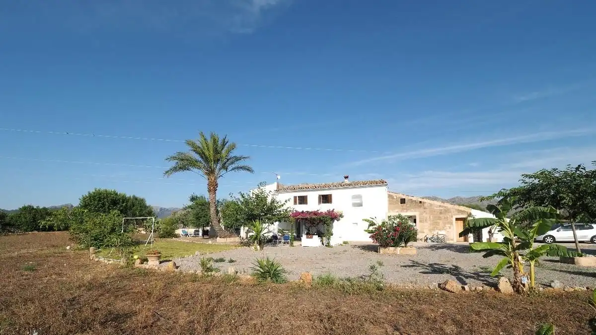 Vista exterior de Finca rústica en venta en Pollença con Calefacción, Jardín privado y Terraza