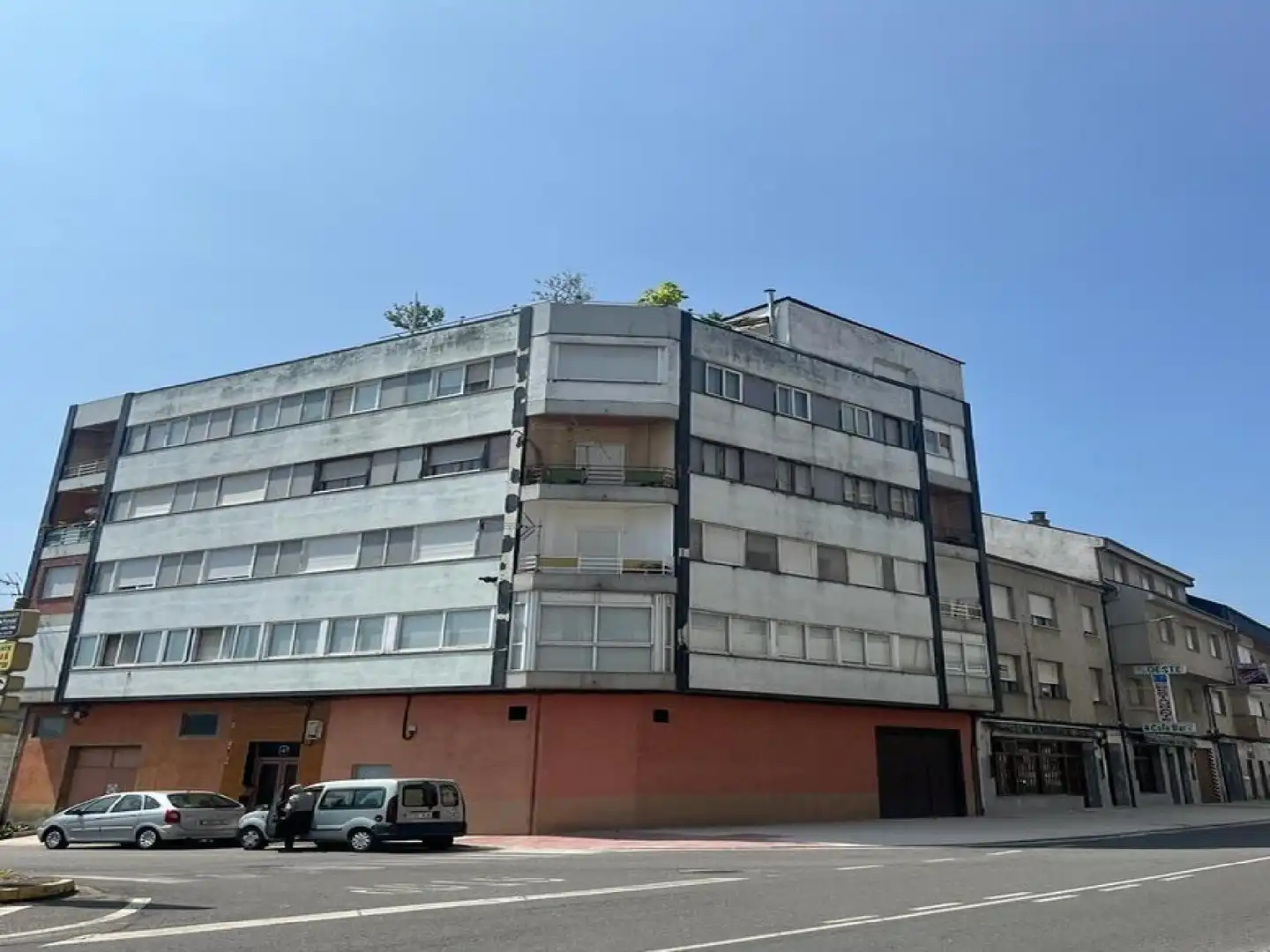 Vista exterior de Piso en venta en A Rúa 