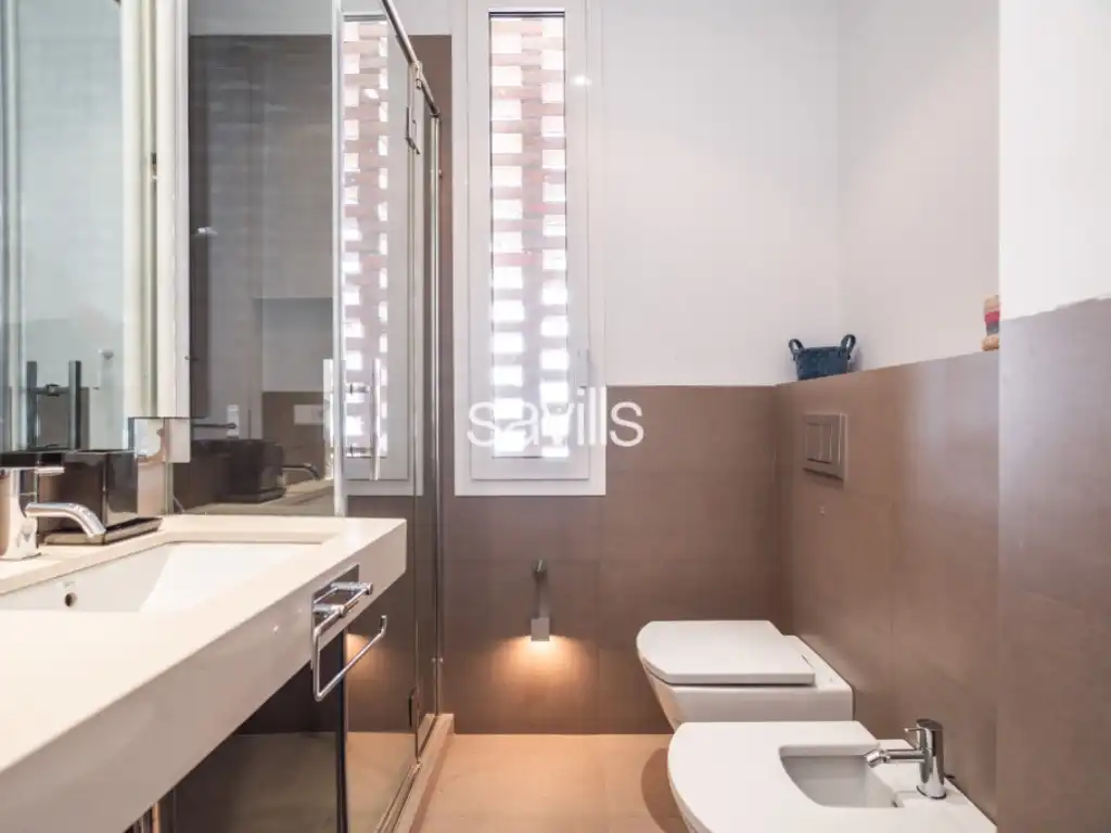 Badezimmer von Haus oder Chalet zur Miete in Esplugues de Llobregat mit Privatgarten, Terrasse und Schwimmbad