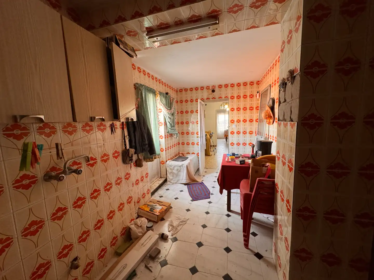 Cuina de Casa o xalet en venda en Jerez de la Frontera amb Aire condicionat, Terrassa i Moblat