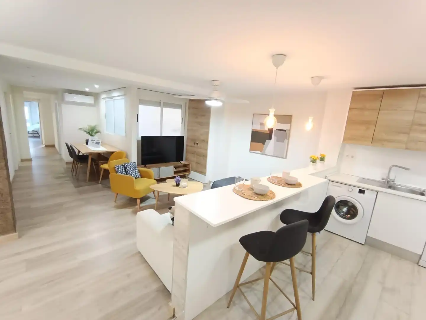 Sala de estar de Piso en venta en Murcia con Aire acondicionado, Calefacción y Amueblado