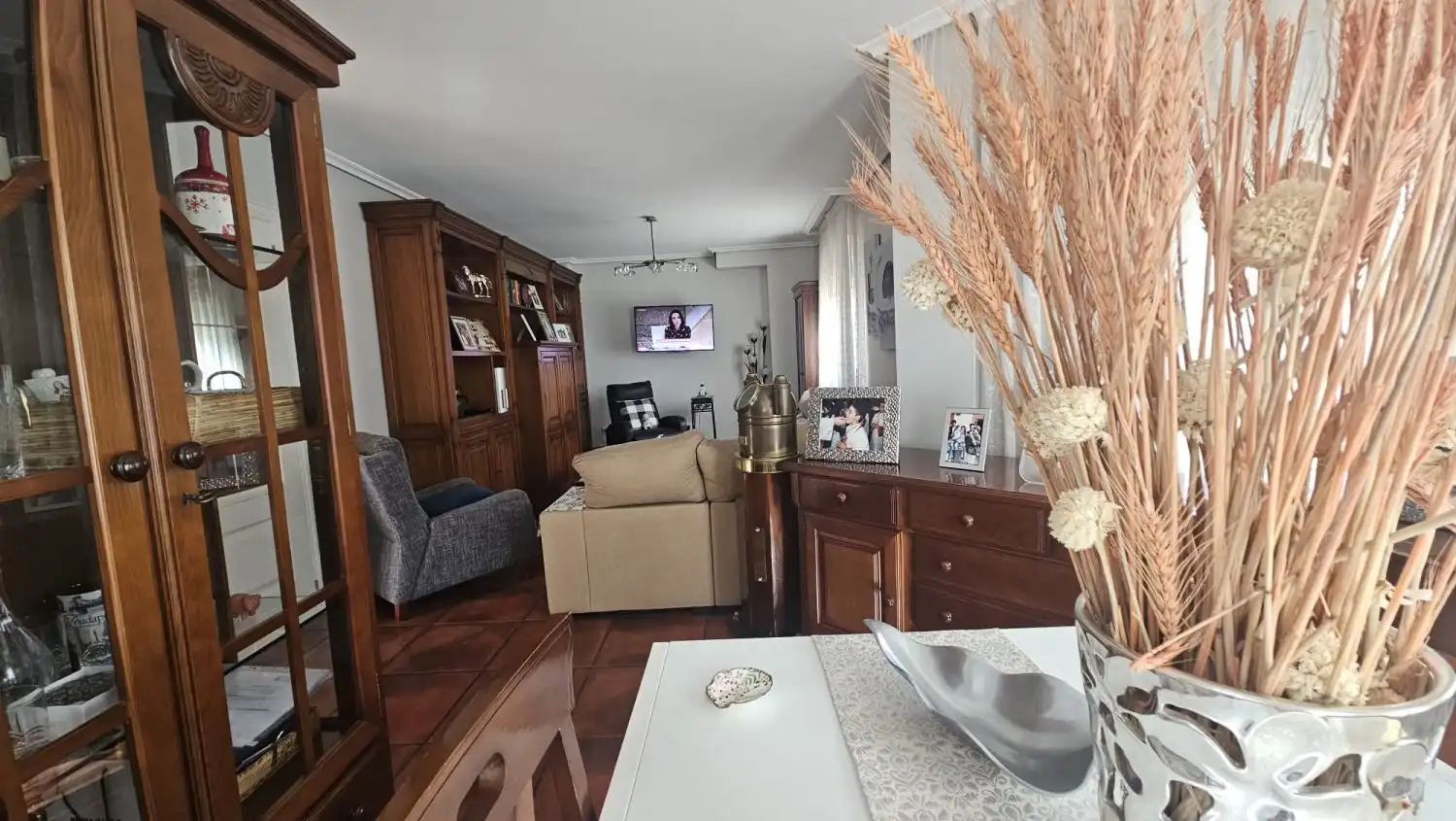 Wohnzimmer von Haus oder Chalet zum Verkauf in Santa Cruz de Bezana mit Heizung